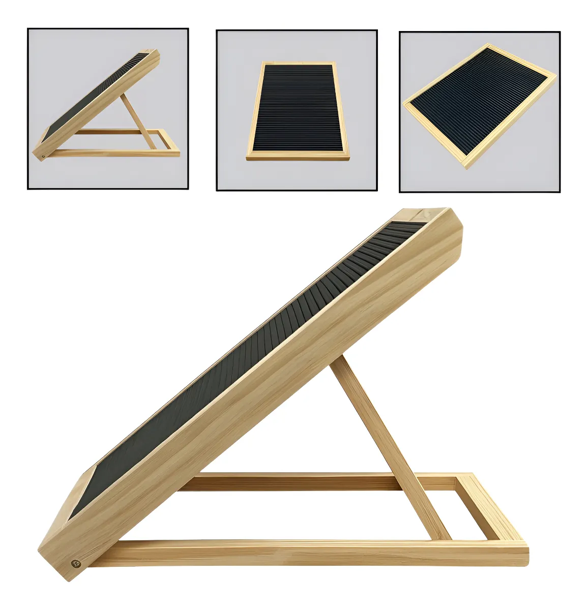 Rampa Para Cachorro Gatos Antiderrapante Madeira Ajustável Cães Rampa Pet Hannover Home